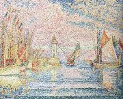 Paul Signac lighthouse oil painting reproduction